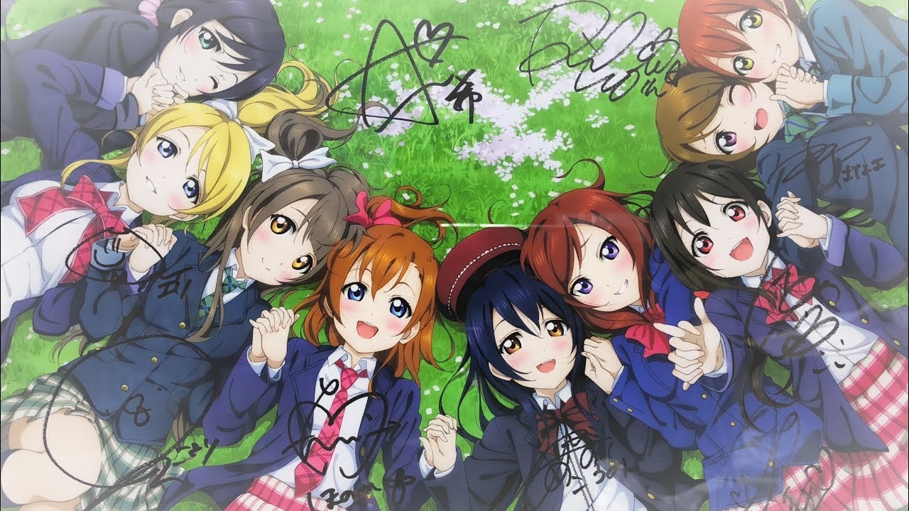 µ'sからのクリスマスプレゼント!! ラブライブ！キャスト9人直筆サイン