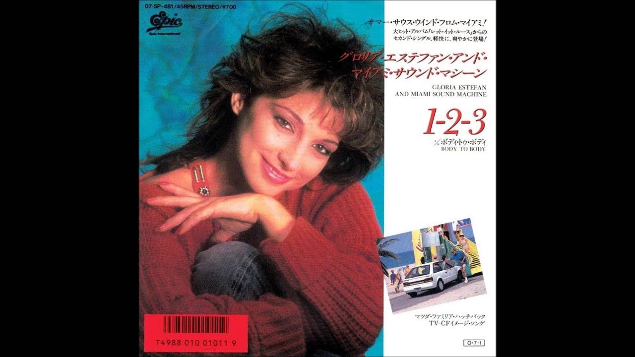 1-2-3 グロリア・エステファン&マイアミ・サウンド・マシーン - YouTube