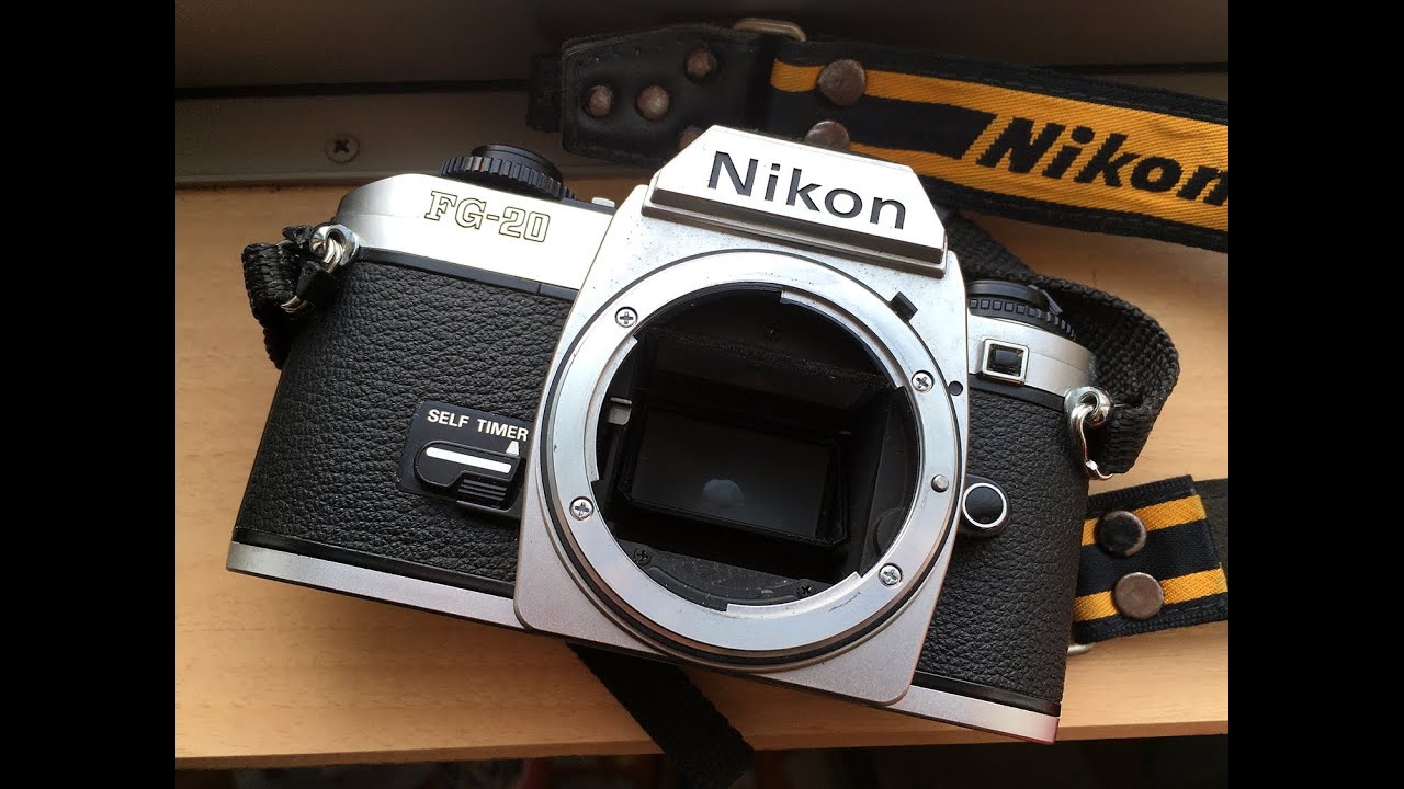 Nikon FG-20 フィルムカメラ - YouTube