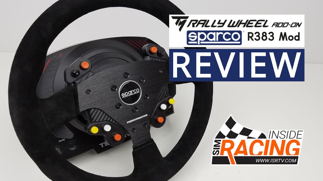 Thrustmaster Rally Wheel Add-on Sparco R383 Mod Review - YouTube