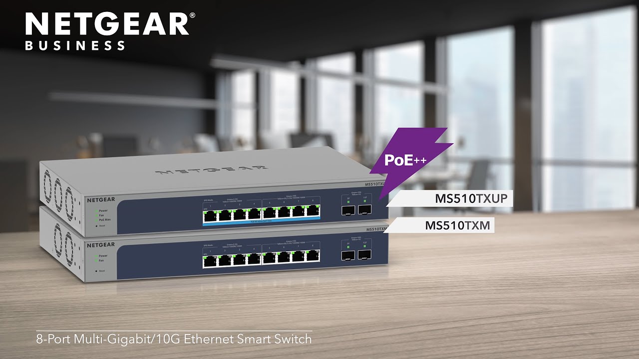 スマートスイッチ - MS510TXUP | NETGEAR
