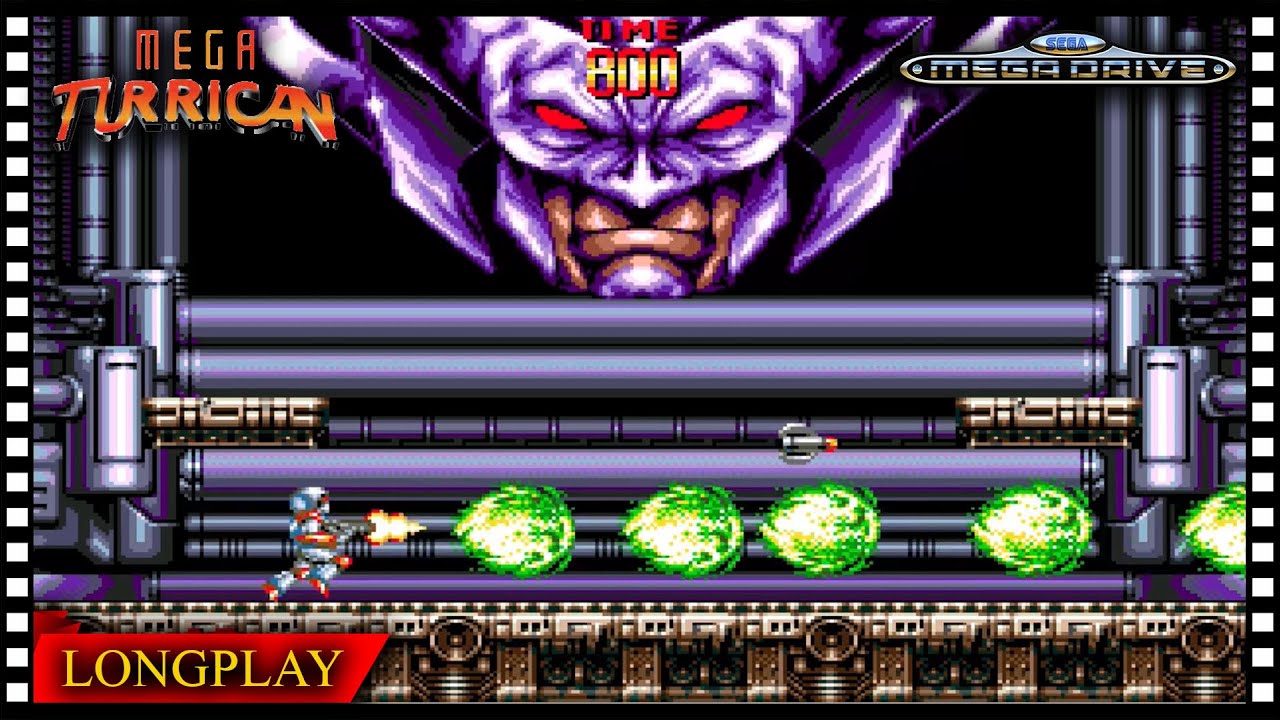 Sega Genesis/Mega Drive Longplay: Mega Turrican (1080p 60fps