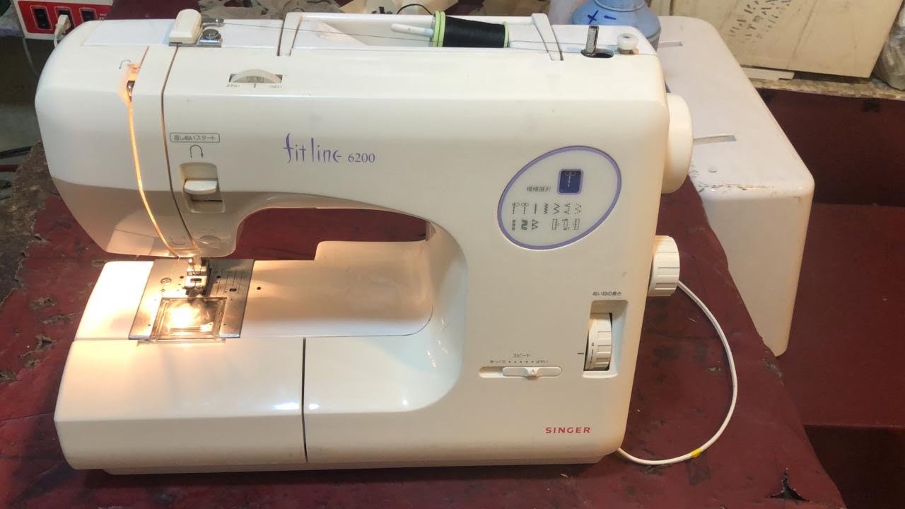 Singer fit line 6200 sewing machine - YouTube