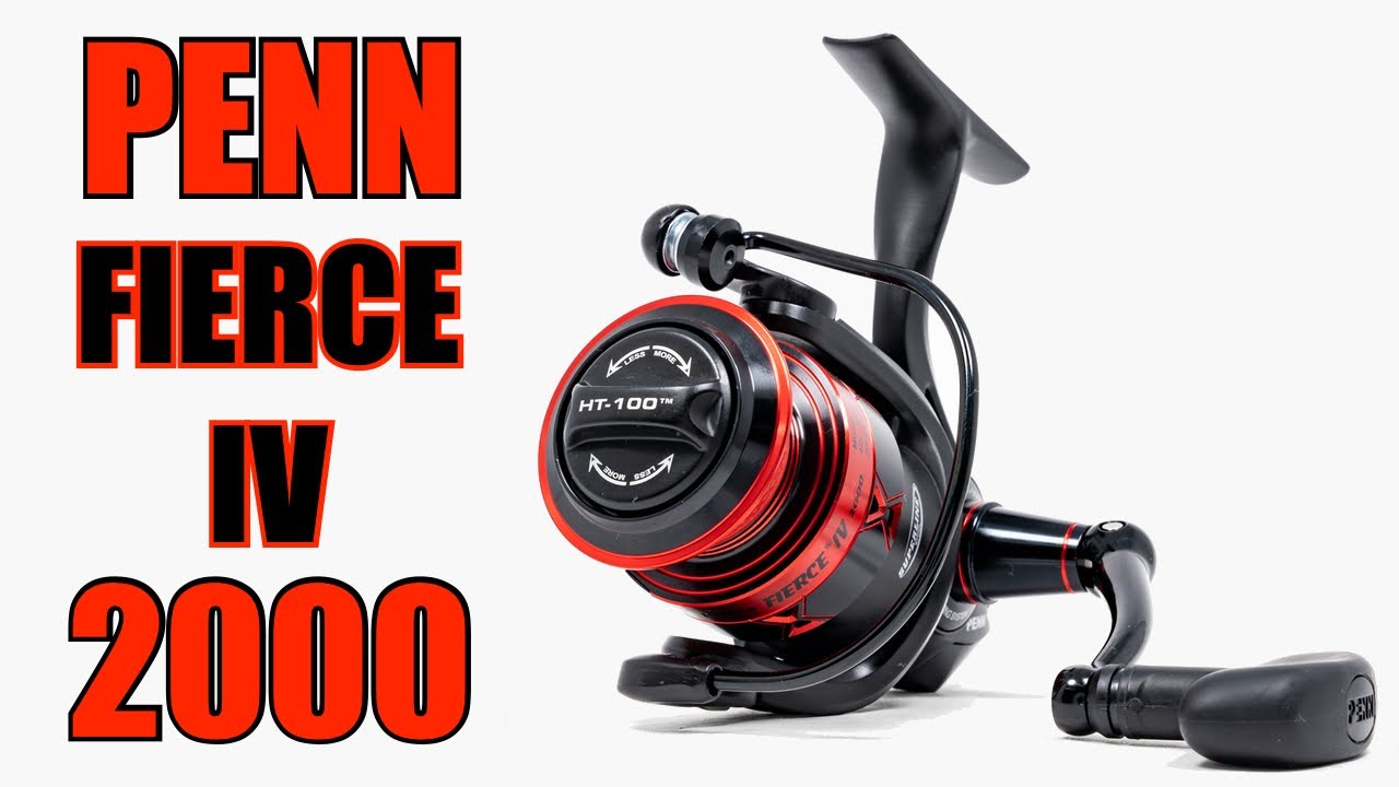Penn FRCIV2000 Fierce IV Spinning Reel Review | J&H Tackle - YouTube