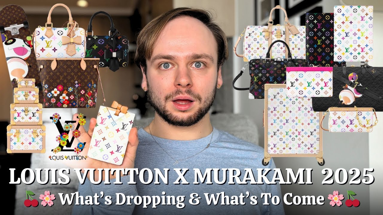 MAJOR FASHION LEAK 🚨 New Louis Vuitton x Murakami 2025 Multicolor