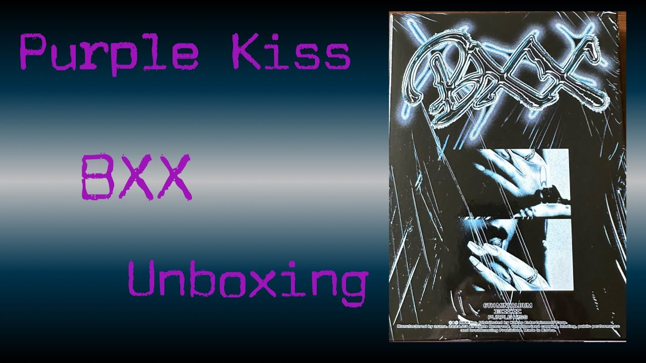 Purple Kiss BXX Unboxing - YouTube