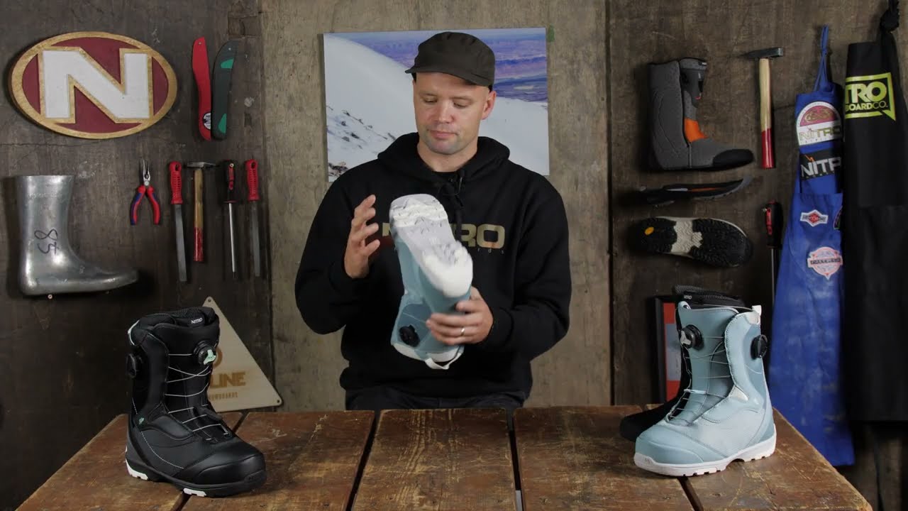 2023 Nitro Cypress BOA® Snowboard Boots Preview - YouTube