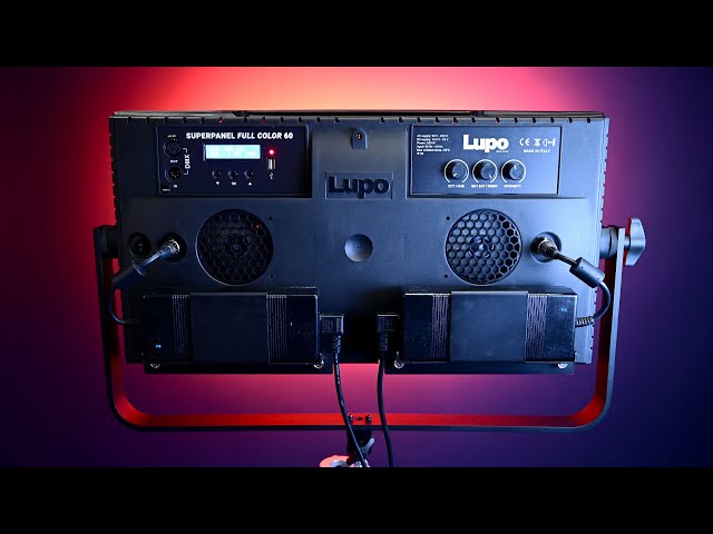 HIGH END LIGHTS from ITALY: The Lupo Superpanel Full Color 60