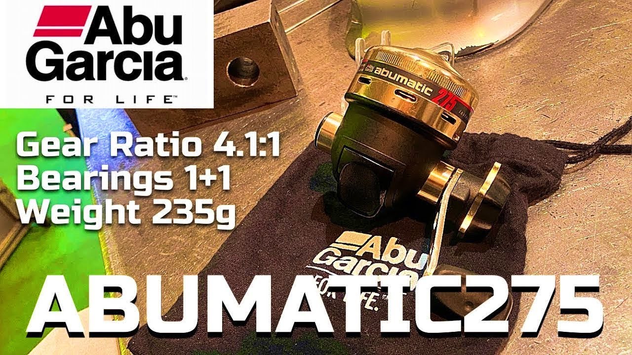 Spincast] I bought the Abu Garcia Abumatic 275! - YouTube