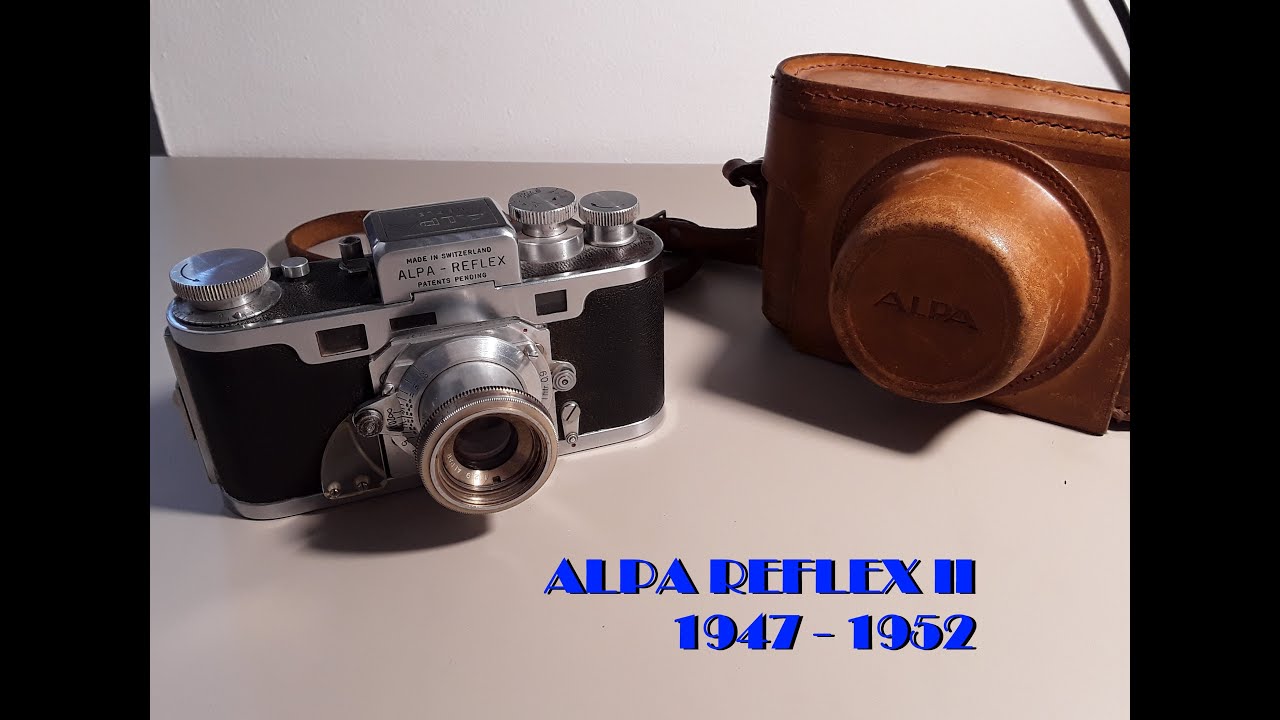 Alpa Reflex II - Angenieux Alpar 50mm f2,9 - YouTube