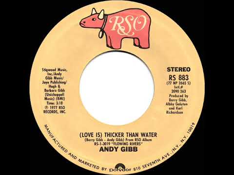 1978 HITS ARCHIVE: (Love Is) Thicker Than Water - Andy Gibb (a #1