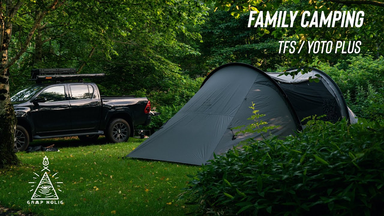 最強のファミリーテントを手に入れた/tfs yoto plus - YouTube