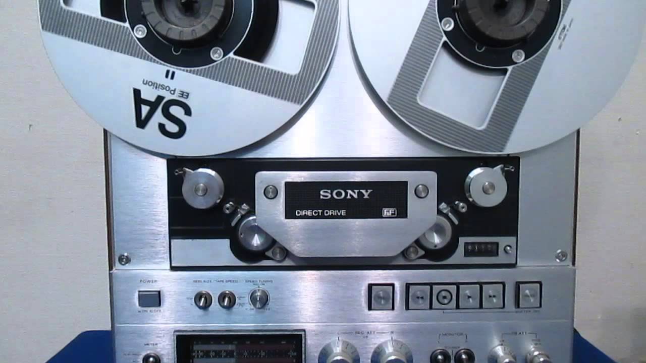ソニー オープンリールデッキ TC-8750-2 - YouTube