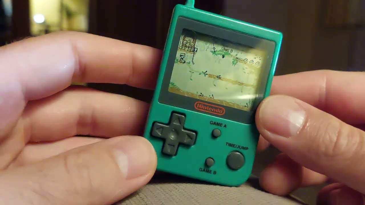 Nintendo Mini Classics: Donkey Kong Junior (1998) review - YouTube