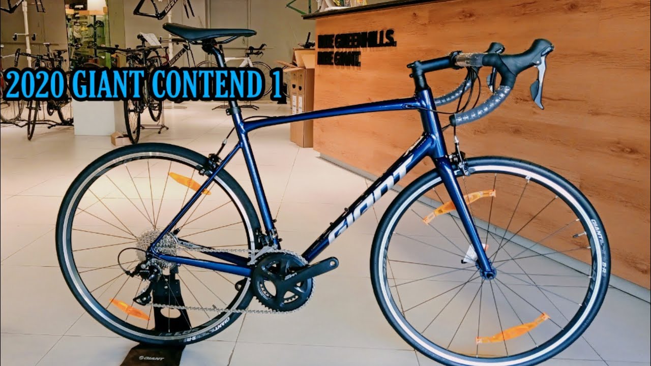 2021 GIANT CONTEND 1 METALLIC NAVY ( Large ) - YouTube