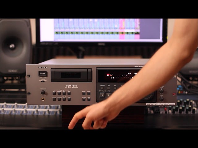 Sony PCM-R500 - YouTube
