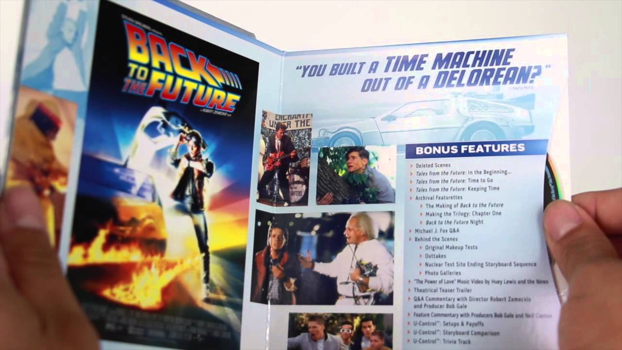 Back to the future trilogy 30th anniversary (blu ray) - YouTube