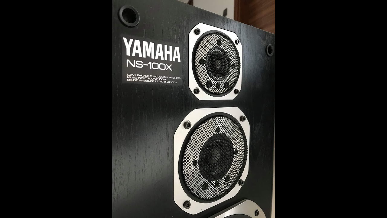 YAMAHA NS - 100X HI FI SPEAKERS ( FULL HD ) - YouTube