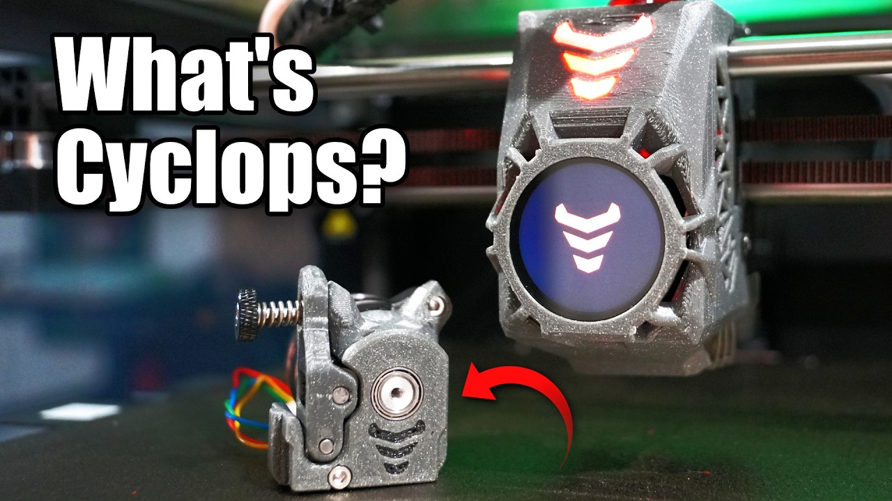 Level Up Your Creality K1 Printer! (Cyclops Extruder) - YouTube