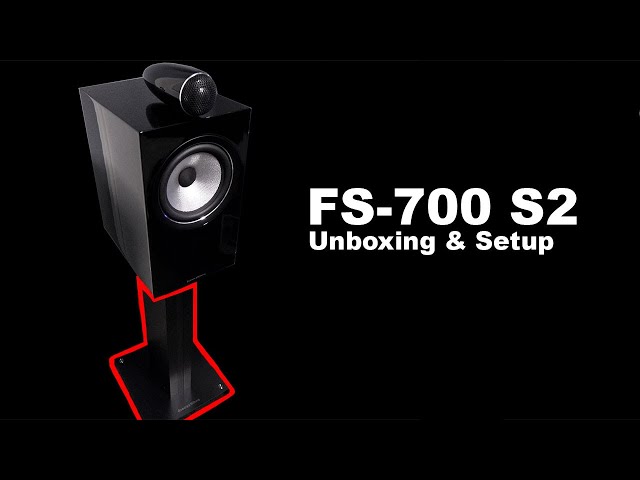Bowers and Wilkins FS 700 S2 Stands (Pair) (Unboxing) - YouTube