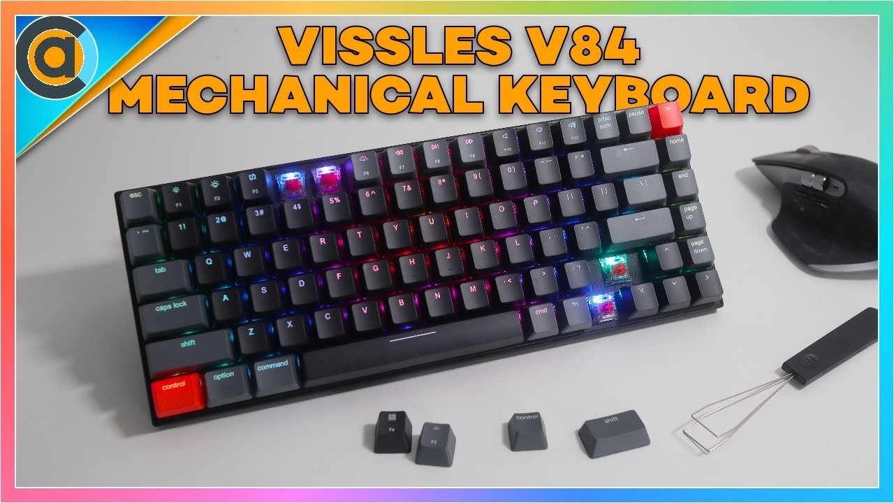Vissles V84 RGB Wireless Mechanical Keyboard for Windows/ioS/MacOS
