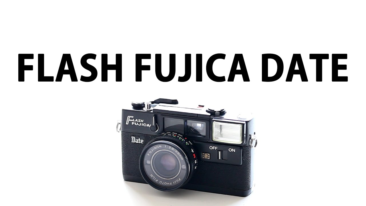 flash fujica date film camera. flash fujica 使い方。 - YouTube