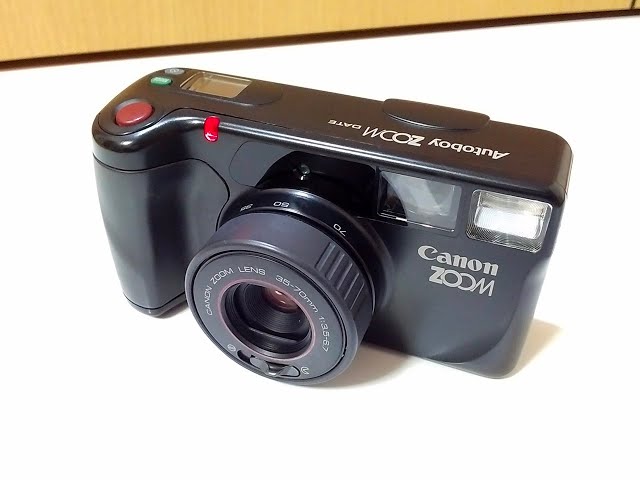 CANON Autoboy ZOOM DATE 35mm Film Camera - YouTube