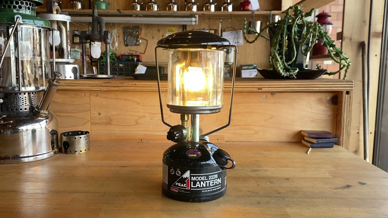 Dec.1991 Coleman 222B PEAK1 点火動画 vintage lantern Ignition
