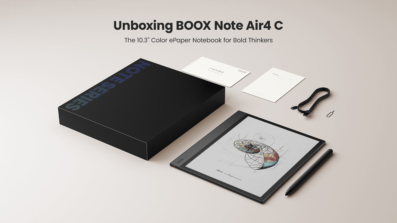 週末限定値下げ）Boox Note Air 4c クリアケース付き 週末限定値下げ
