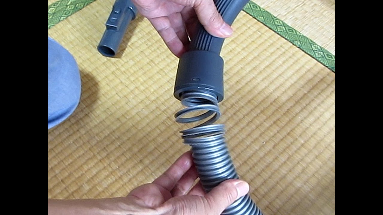 掃除機の壊れたホースの修理 How to repair the hose of a vacuum