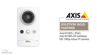 Axis M1065-LW indoor wireless HD 1080p IP camera