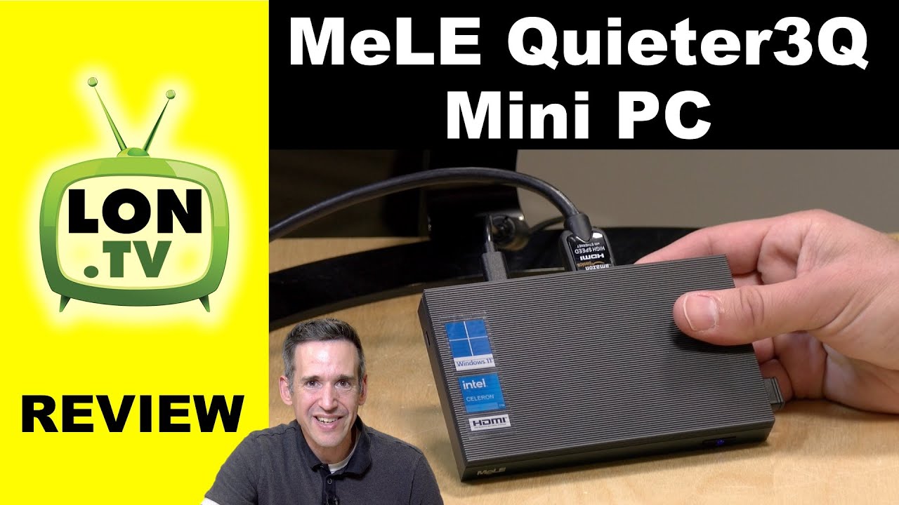MeLE Quieter3Q Fanless Mini PC Review - Windows 11 Pro PC with