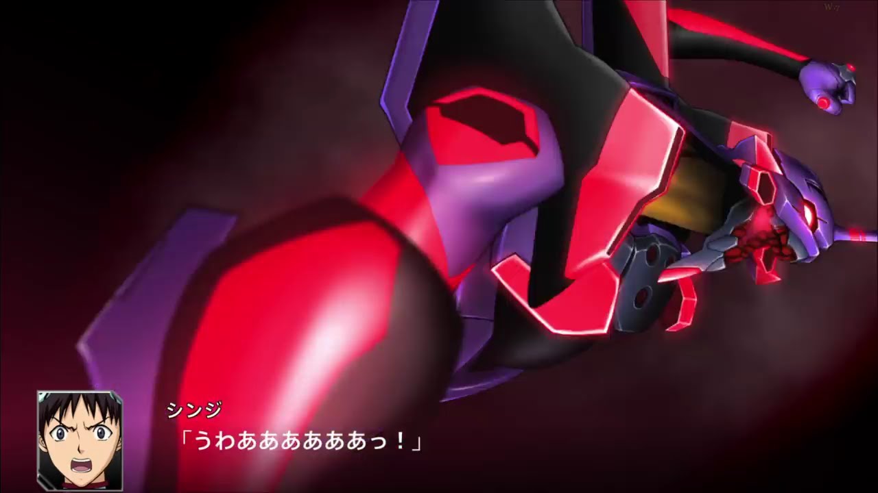 スーパーロボット大戦V」戦闘演出集：エヴァンゲリオン初号機（疑似