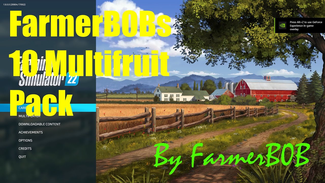 How to ADD 10 Multi-fruit at once to your Standard Map using my