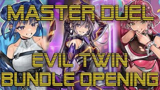 Master Duel - Evil Twin Accessory Bundle Opening! (1000 Days Since