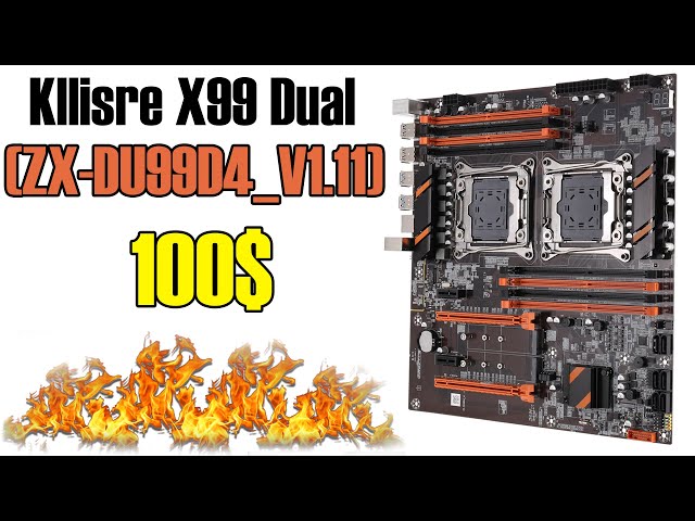Kllisre X99 Dual (ZX DU99D4 V1.11) is the most affordable dual