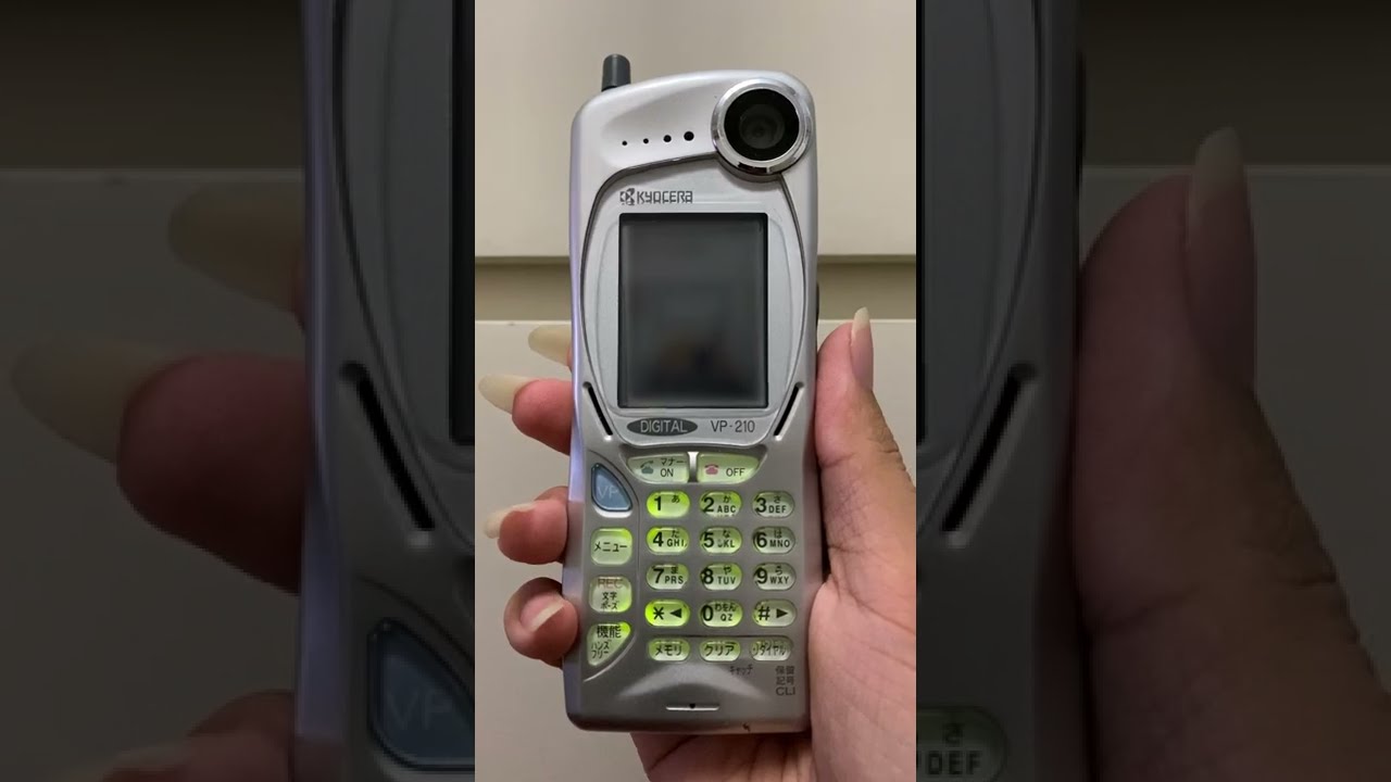 Kyocera VP-210 Ringtone & Camera - YouTube