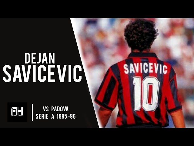 Dejan Savicevic ○ Skills ○ Padova 1-2 AC Milan ○ Serie A 1995
