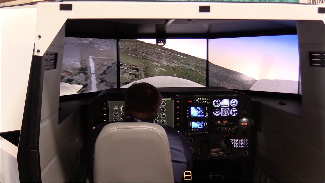 Precision Flight Control's DCX Sim - YouTube