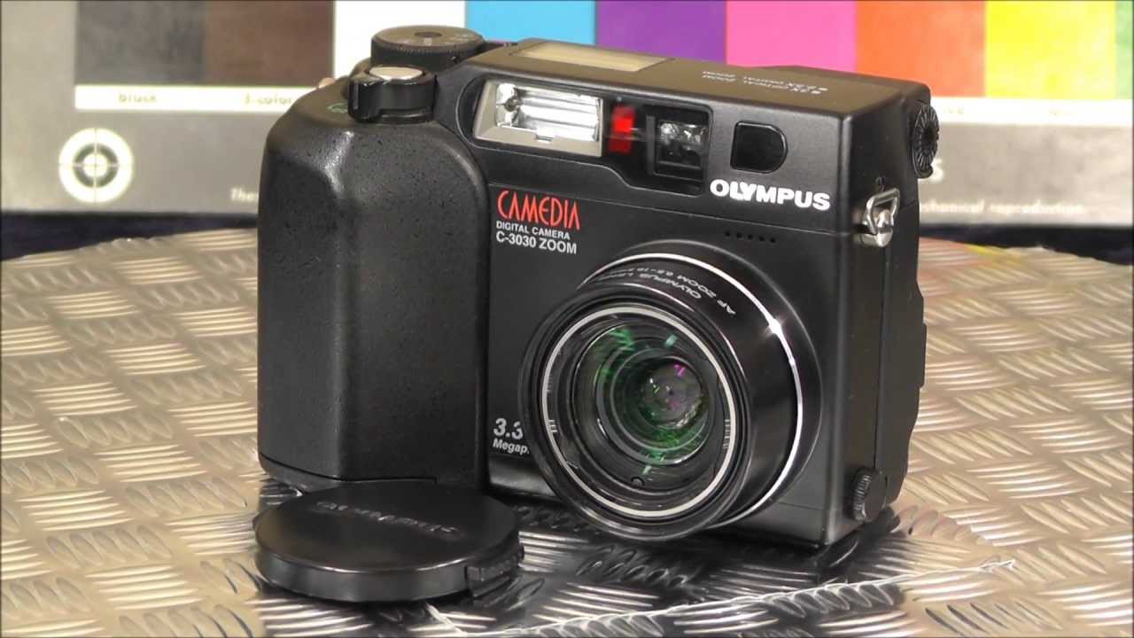 Olympus Camedia C 3030 Zoom 3.3 MP Digital Camera 2000 - YouTube
