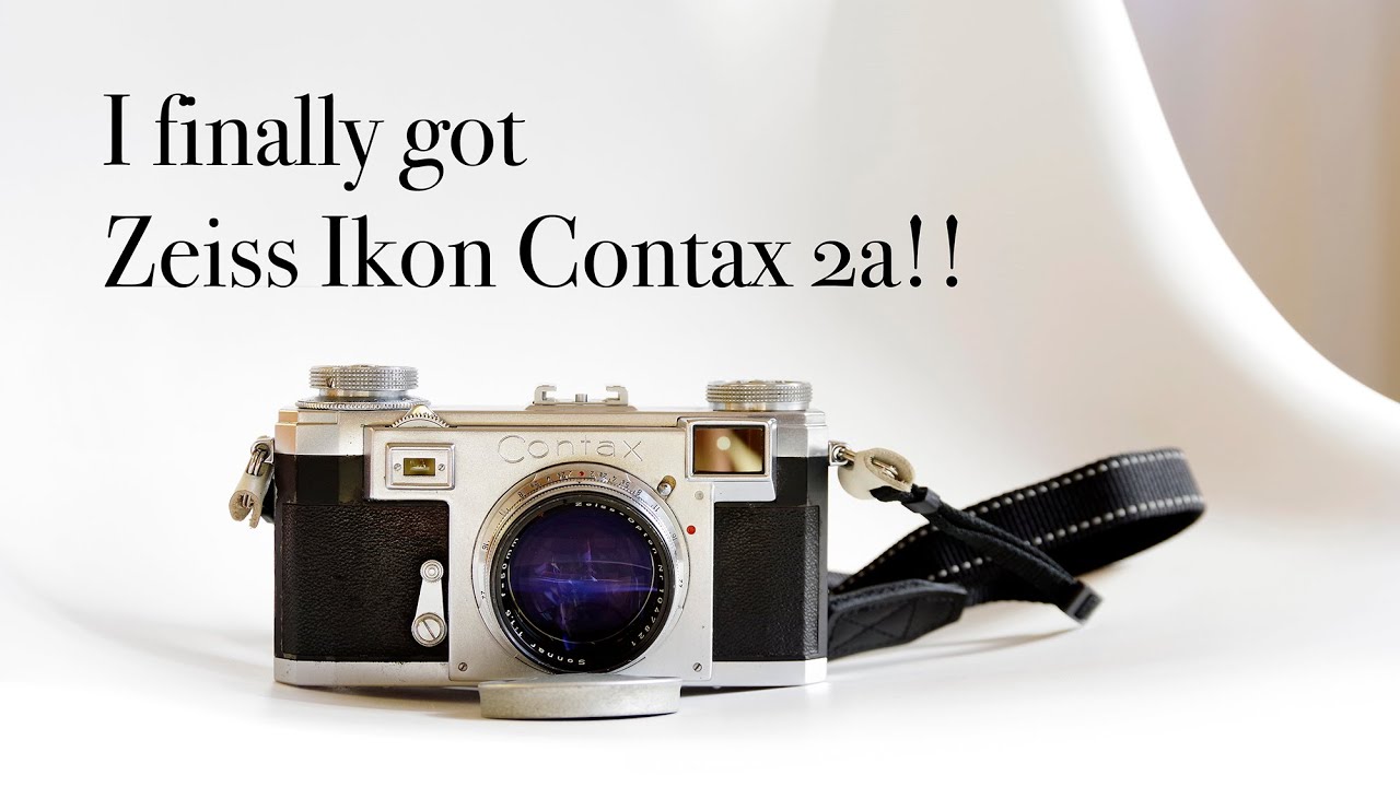レンジファインダーカメラレビュー：コンタックス2a】I finally got