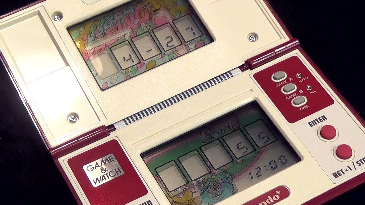 レトロ 電子ゲーム】任天堂 ゲーム&ウォッチ ブラックジャック マルチ