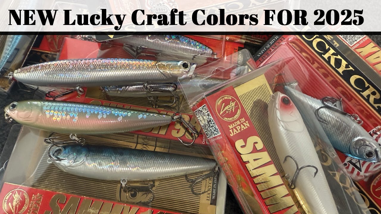 NEW Lucky Craft Colors FOR 2025 - YouTube
