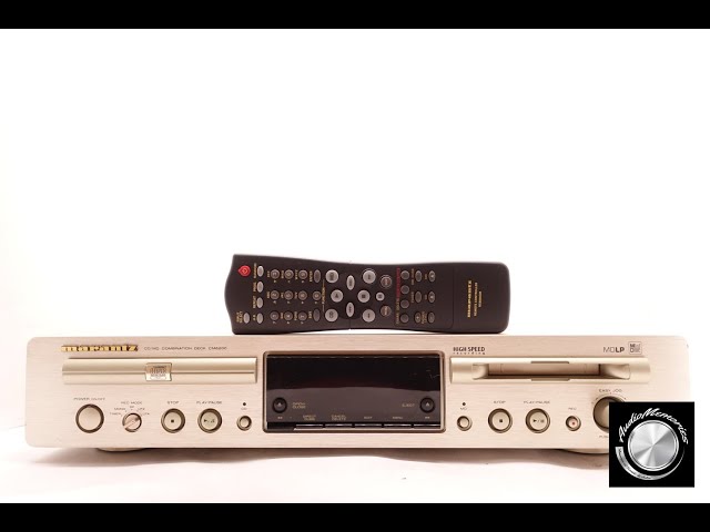 CD player Combinado CD- MD Marantz CM 6200 - YouTube