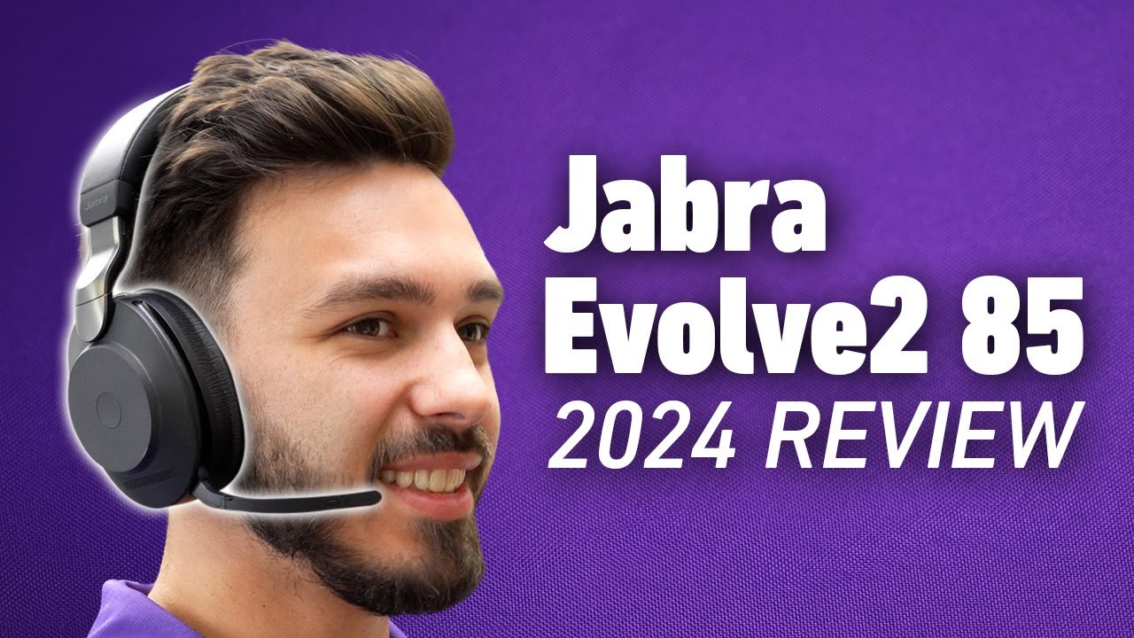 Jabra Evolve2 85: ANC Headset, Crystal-Clear Calls