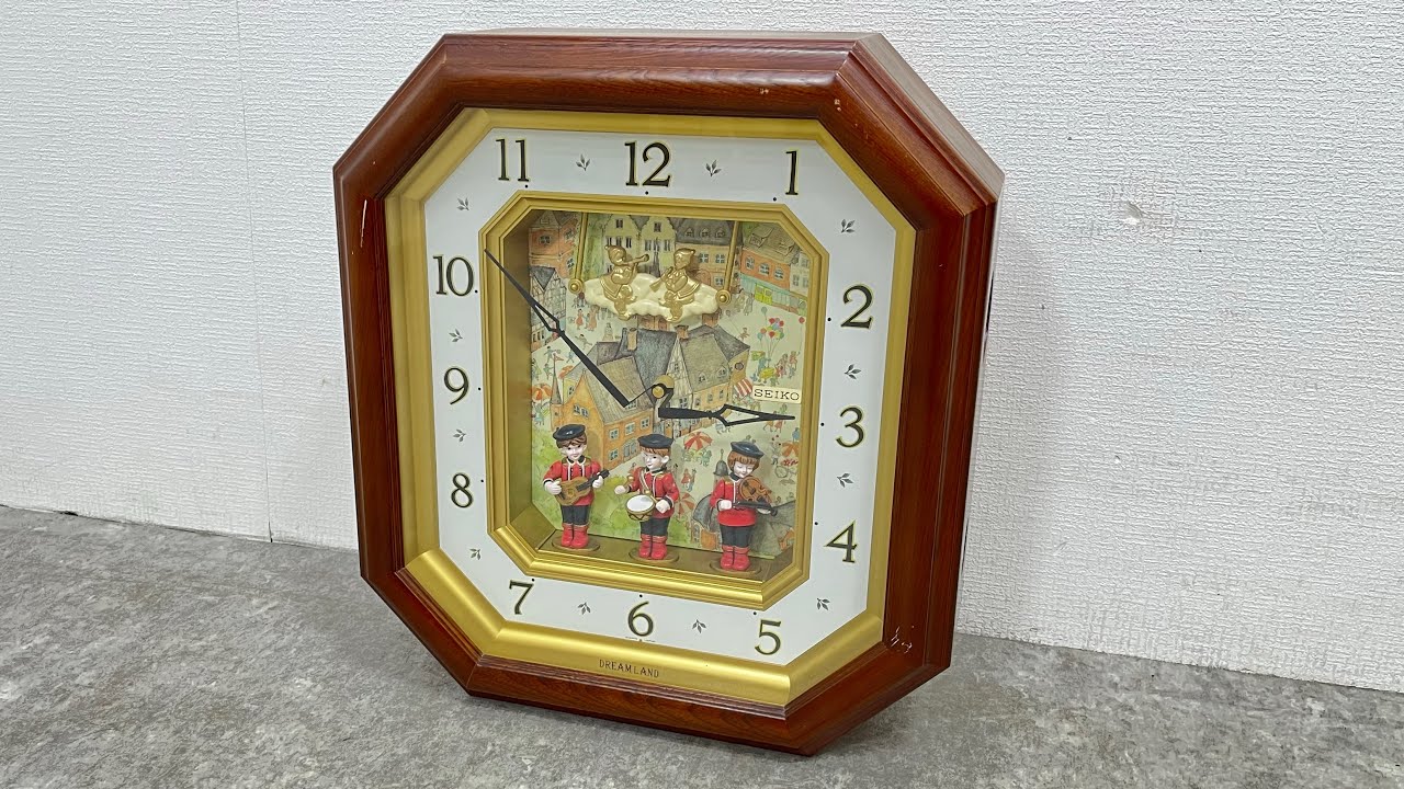 □ SEIKO セイコー 掛け時計 DREAMLAND ドリームランド RE511B