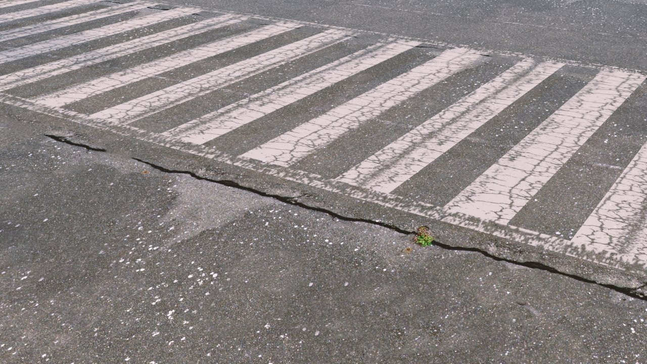 Crosswalk Asset (横断歩道アセット制作) - YouTube