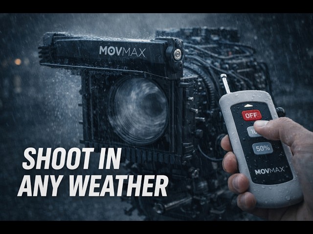 Shoot Through Rain, Fog & Dust | MOVMAX Hurricane Rain Deflector