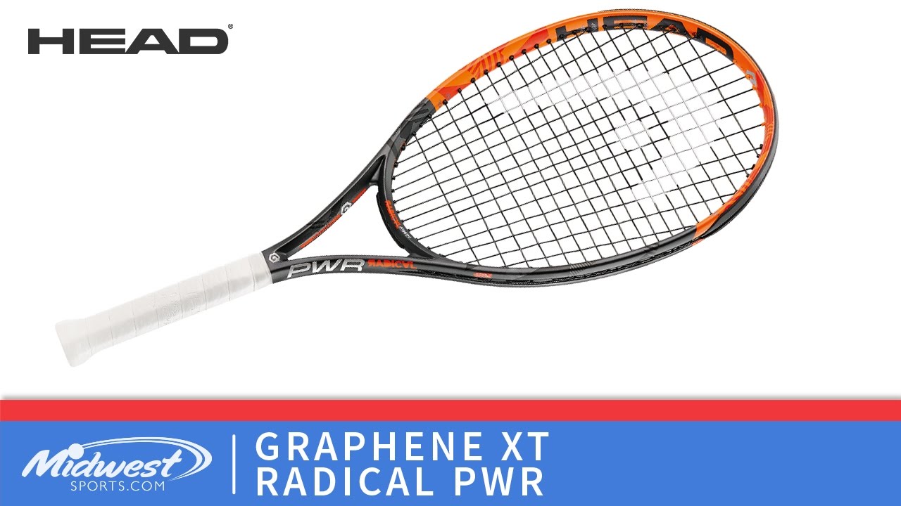 Head Graphene XT Radical PWR Tennis Racquet - YouTube