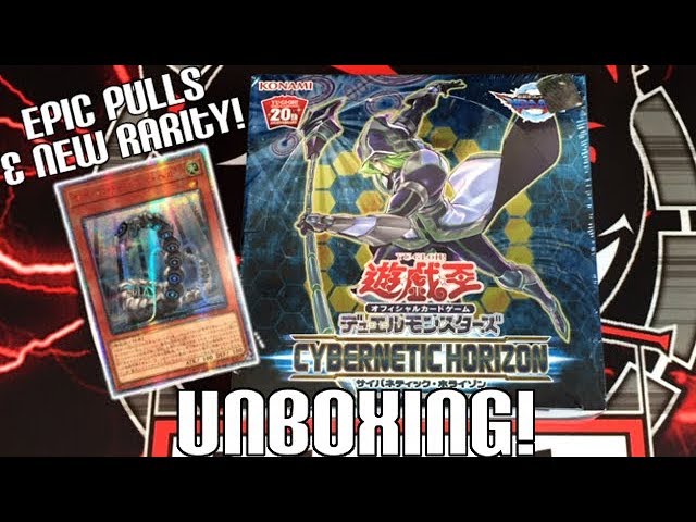 Yu-Gi-Oh! Cybernetic Horizon TCG Booster Box Opening 2018! +
